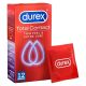 Durex Προφυλακτικά Total Contact Λεπτά 12τμχ
