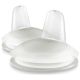  Philips Avent Μαλακά Στόμια Εκροής Λευκό 6m & 9m+ 2τμχ. SCF252/05