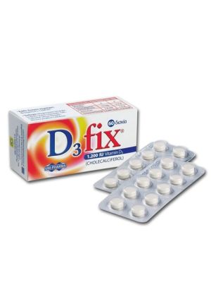 Uni-Pharma D3 Fix Max 1200iu Vitamin D3 60 ταμπλέτες