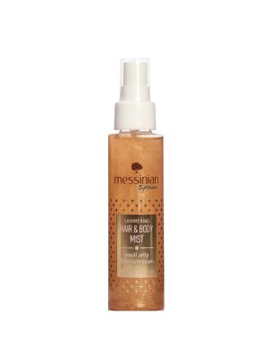 Messinian Spa Hair & Body Mist Shimmering Βασιλικός Πολτός & Ελίχρυσος Eau Fraiche, 100ml